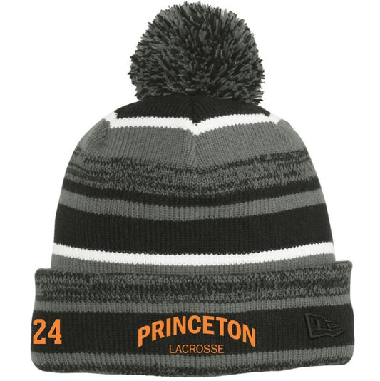 Princeton Lacrosse Sideline Team Beanie - Black/Graphite