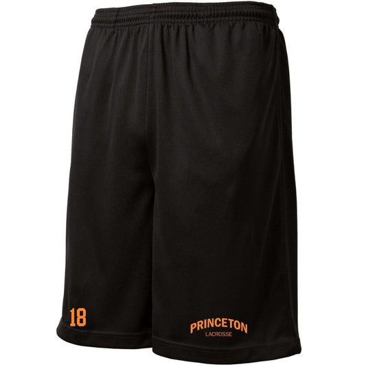 Princeton Lacrosse Men's Tough Mesh Shorts - Black
