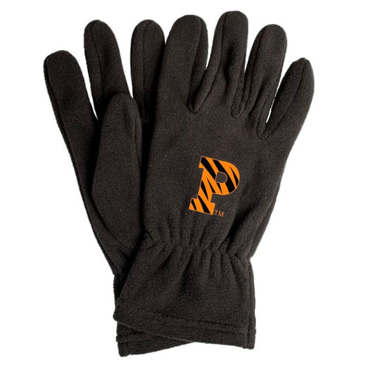 Princeton Lacrosse Fleece Gloves - Black